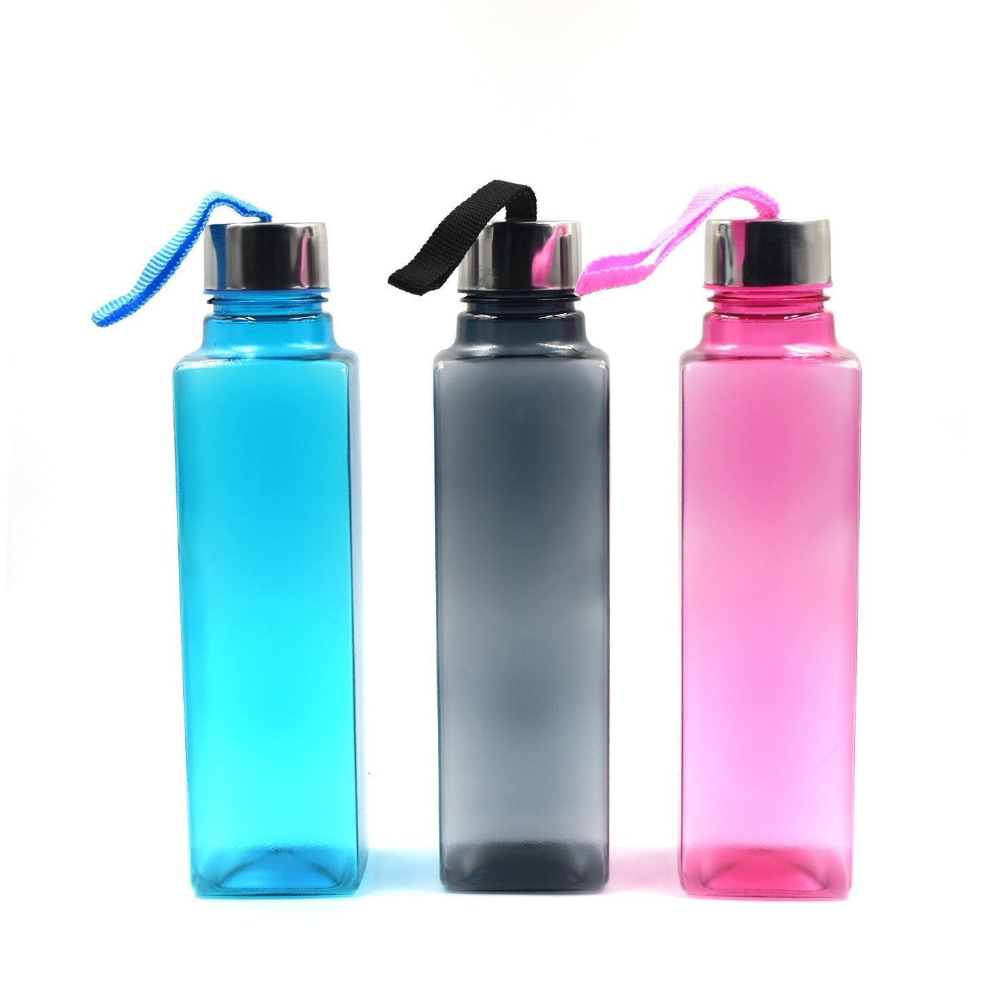 2669 3Pc Set Square Bottle 1000ml Used for storing water and beverages purposes for people. DeoDap