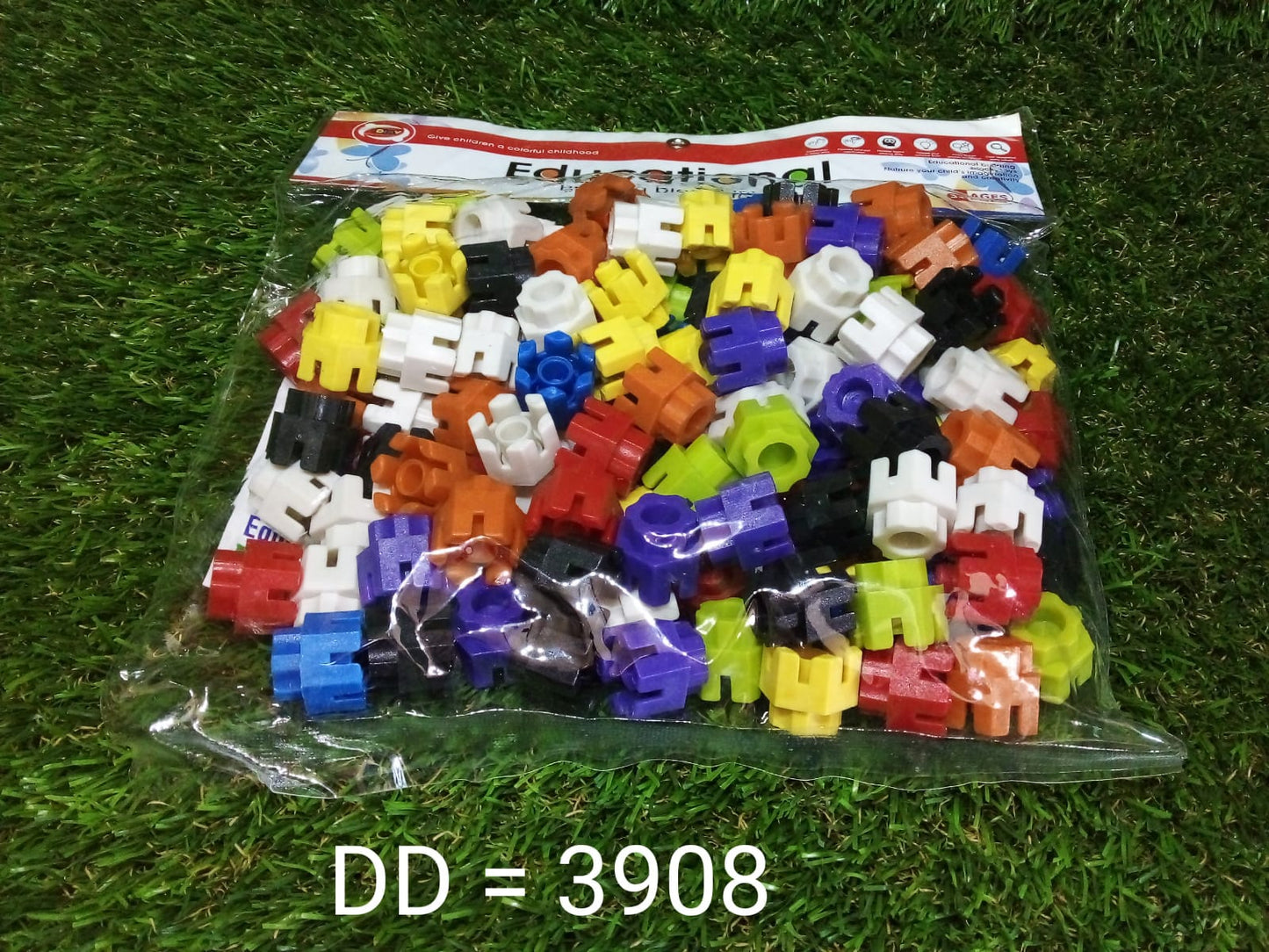 3908 120 Pc Hexa Blocks Toy used in all kinds of household and official places specially for kids and children for their playing and enjoying purposes. DeoDap