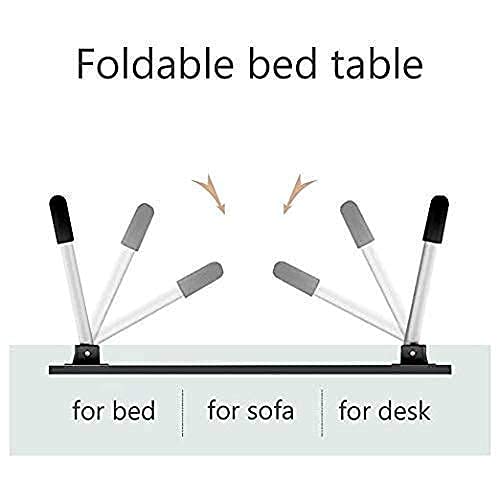 7865 FOLDABLE BED STUDY TABLE PORTABLE MULTIFUNCTION LAPTOP TABLE LAPDESK FOR CHILDREN BED FOLDABLE TABLE WORK OFFICE HOME WITH TABLET SLOT & CUP HOLDER