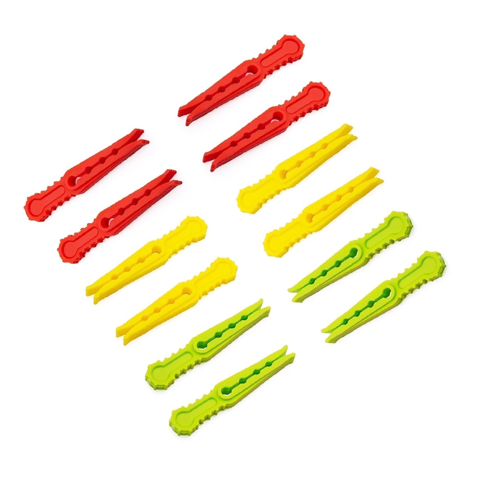 0335 Multipurpose Plastic Cloth Hanging Pegs/Clips - 36 pcs DeoDap