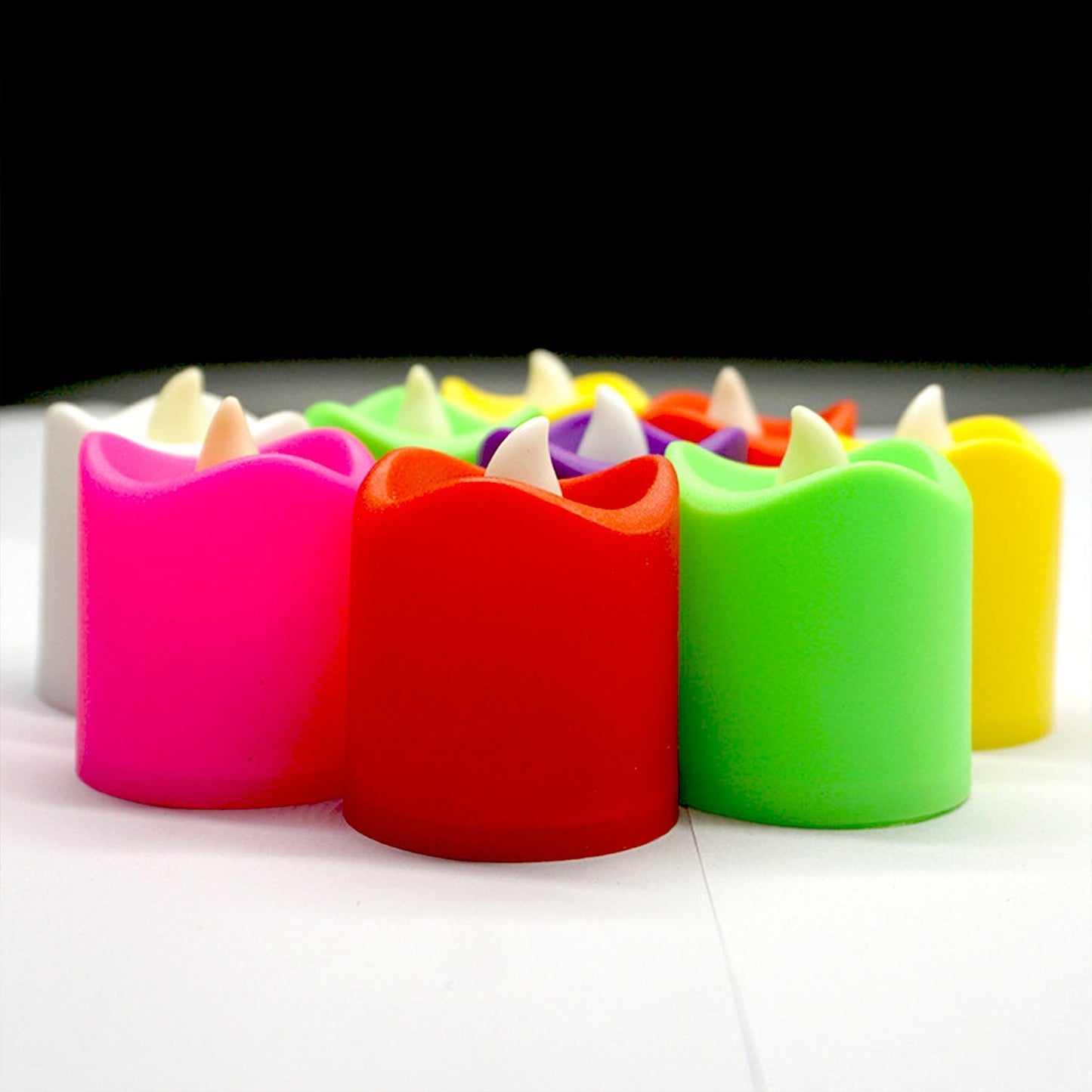 241 Festival Decorative - LED Tealight Candles (Multi, 1) DeoDap