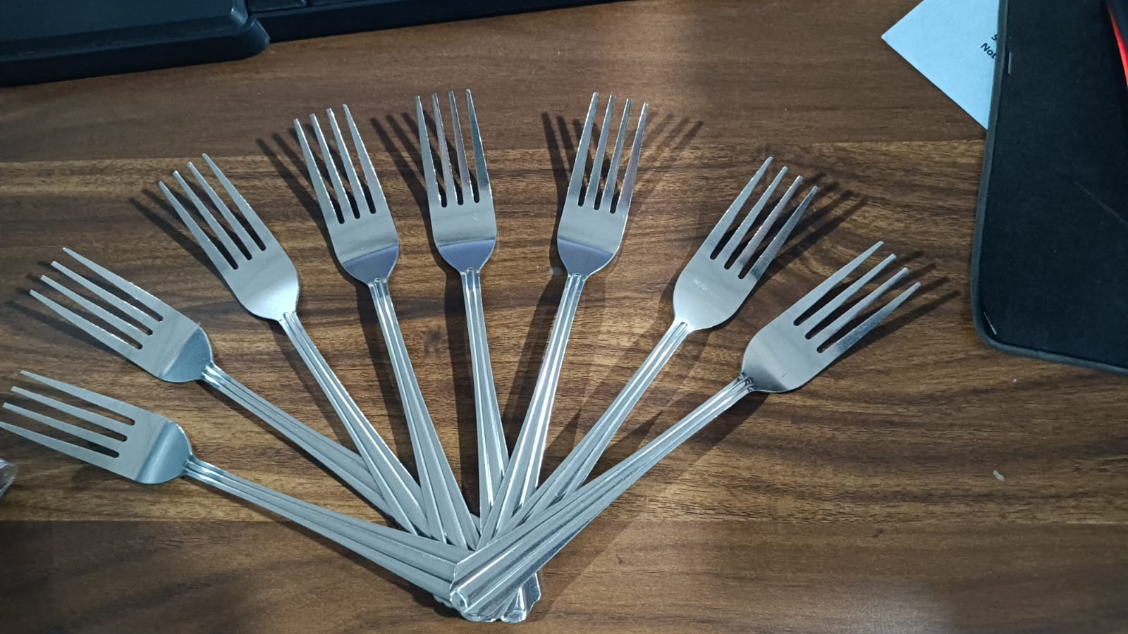 2776 Dinner Fork for home and kitchen. (set of 8Pc) DeoDap