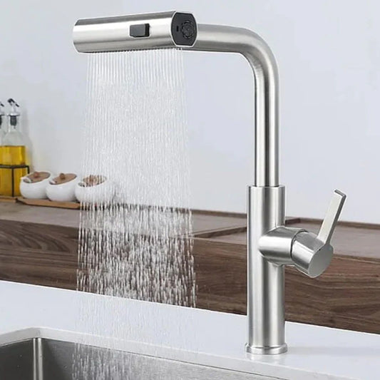 The grand magazin Waterfall Kitchen Faucet, Stainless Steel Kitchen Faucet