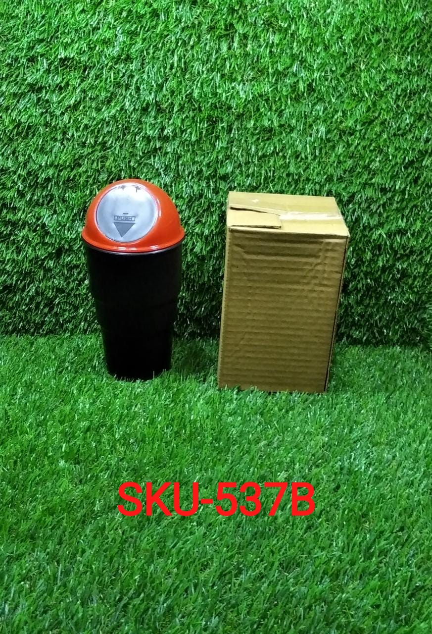 0537 B Car Dustbin widely used in many kinds of places like offices, household, cars, hospitals etc. for storing garbage and all rough stuffs. DeoDap