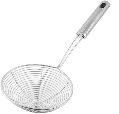 2357 Round Stainless Steel Deep Fry /Mesh Strainer DeoDap