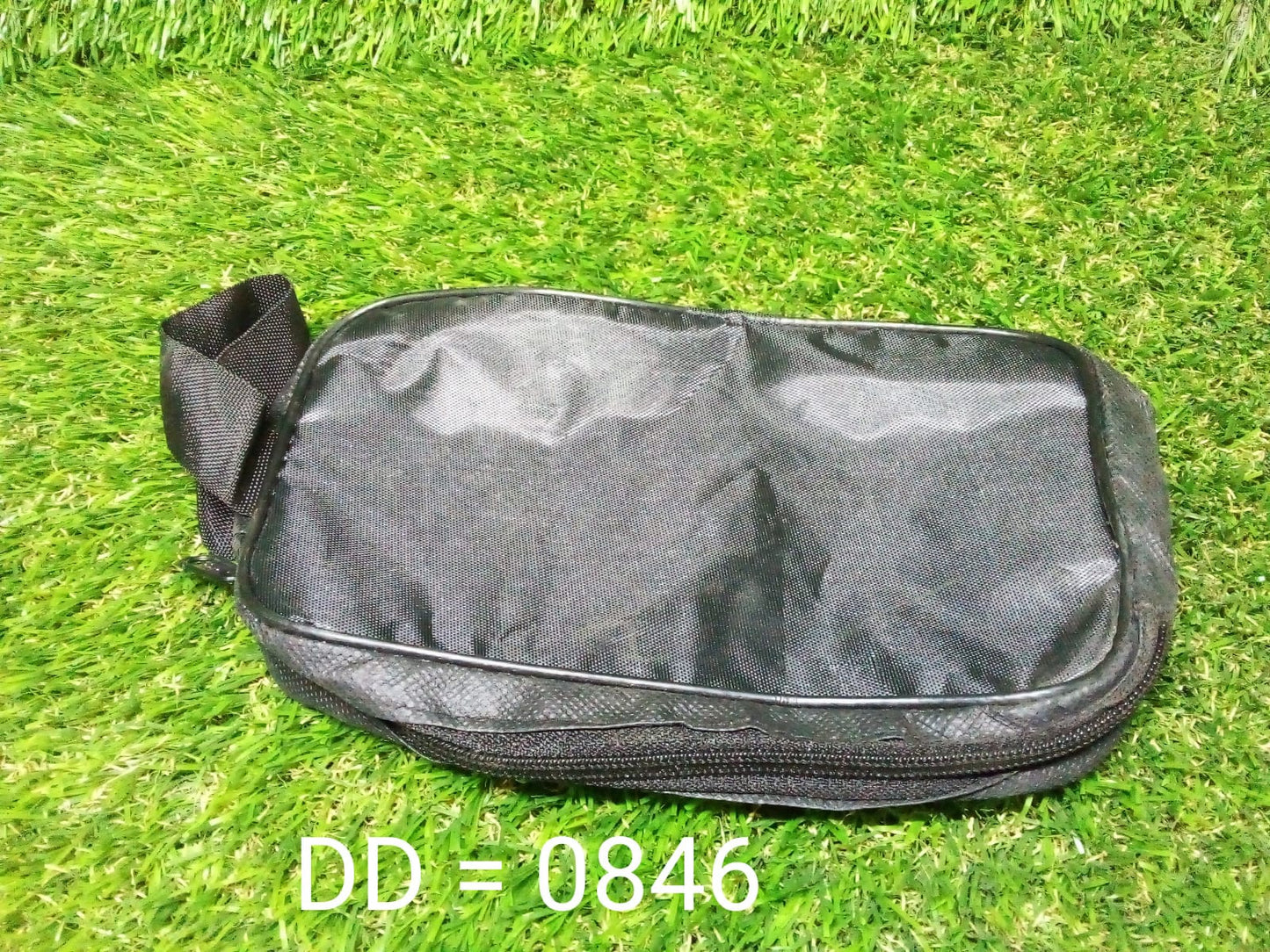 0846 Portable Travel Hand Pouch/Shaving Kit Bag for Multipurpose Use (Black) DeoDap