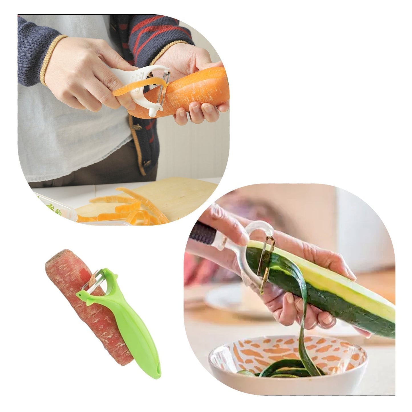 2010 Kitchen Stainless Steel Vegetable and Fruit Peeler DeoDap